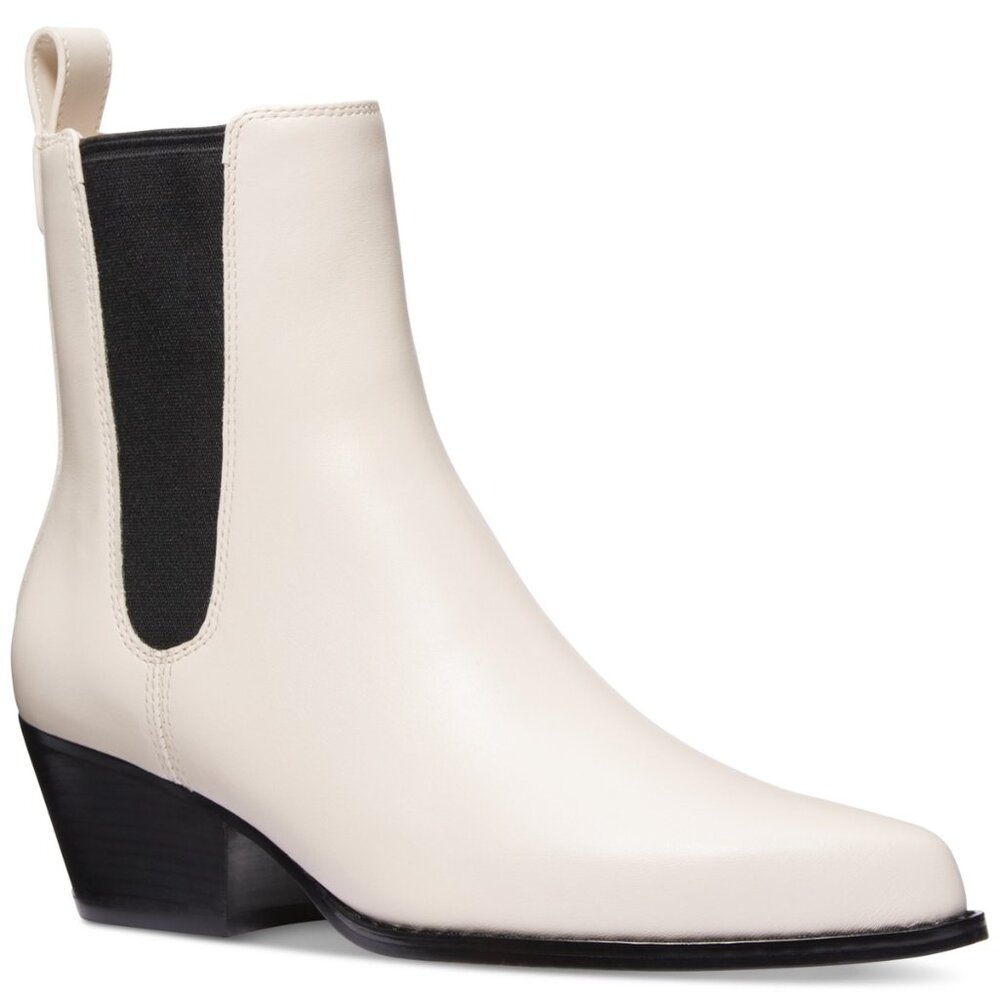 Michael Kors Kinlee Leather Ankle Boot Natural 8.5